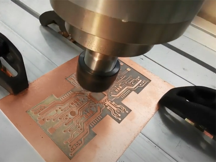 Small CNC Router Machine for PCB (Printed Circuit Board) Milling