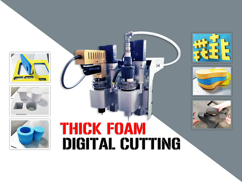 2020 Best Digital Cutter Cutting and Routing Thick Foam Up To 100mm