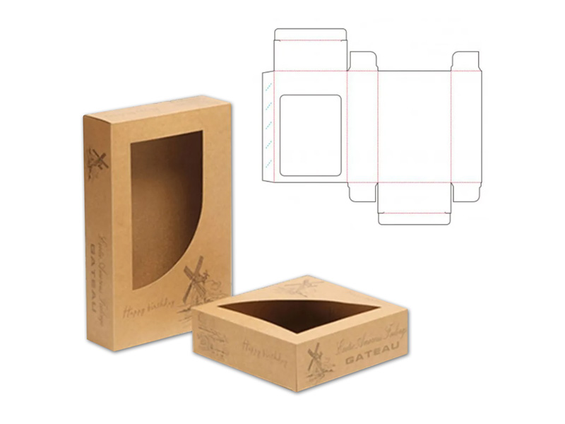 Window Packaging Box Cutting Projects