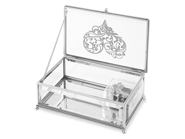 Laser Engraved Acrylic Jewelry Box Laser Engraved Acrylic Jewelry Box