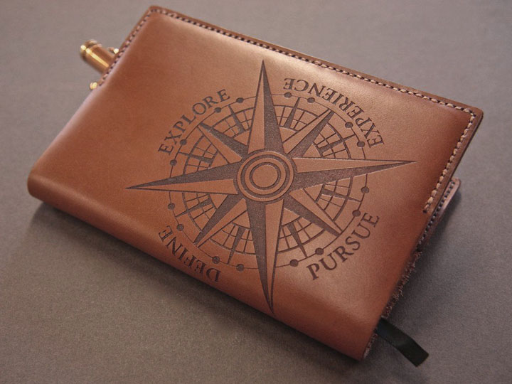 Laser Engraved Leather Wallets