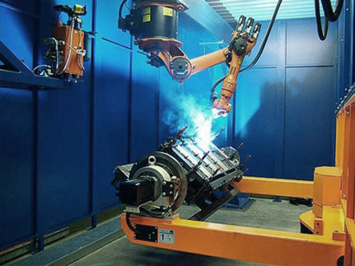 Fiber Laser Welding Robot Arm for Axles Fiber Laser Welding Robot Arm for Axles
