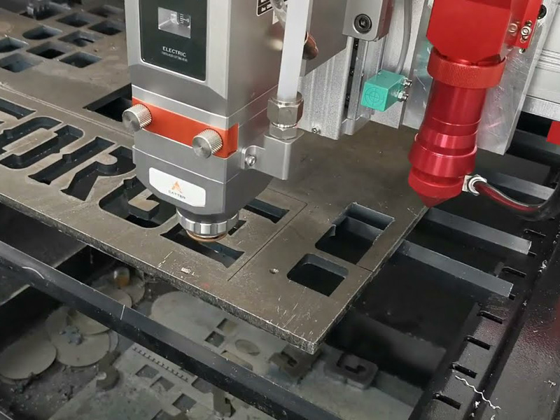 CO2 & Fiber Combo Laser Cutting Machine for Metal & Wood