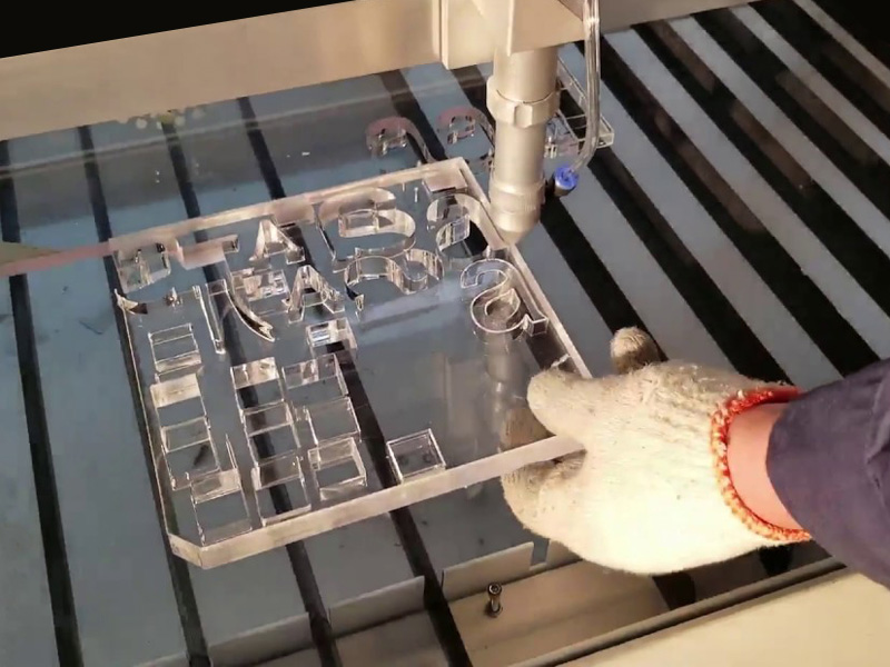 STJ1390 CO2 Laser Cutting Machine for 20mm Acrylic Sheet