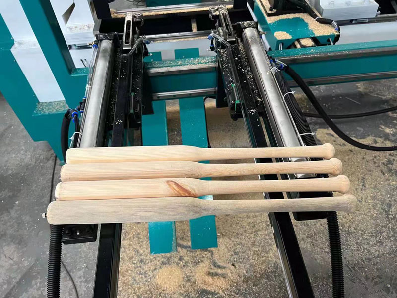CNC Lathe Turning Wood Baseball Bats Projects