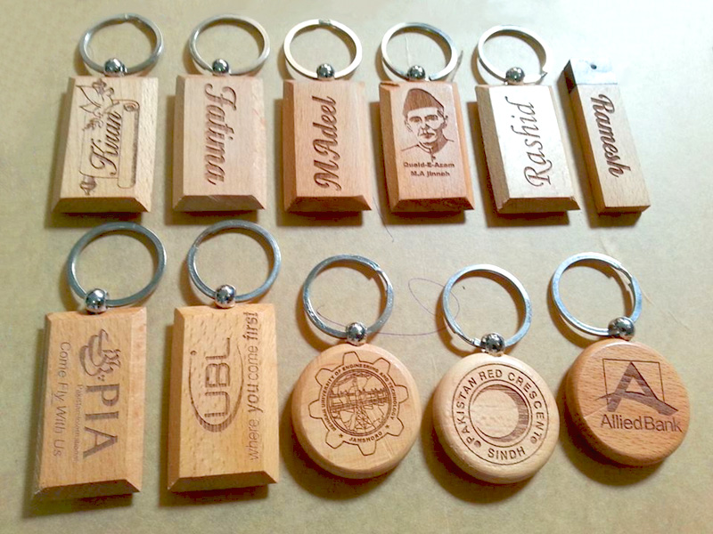 CO2 Laser Marking Machine for Wood Crafts
