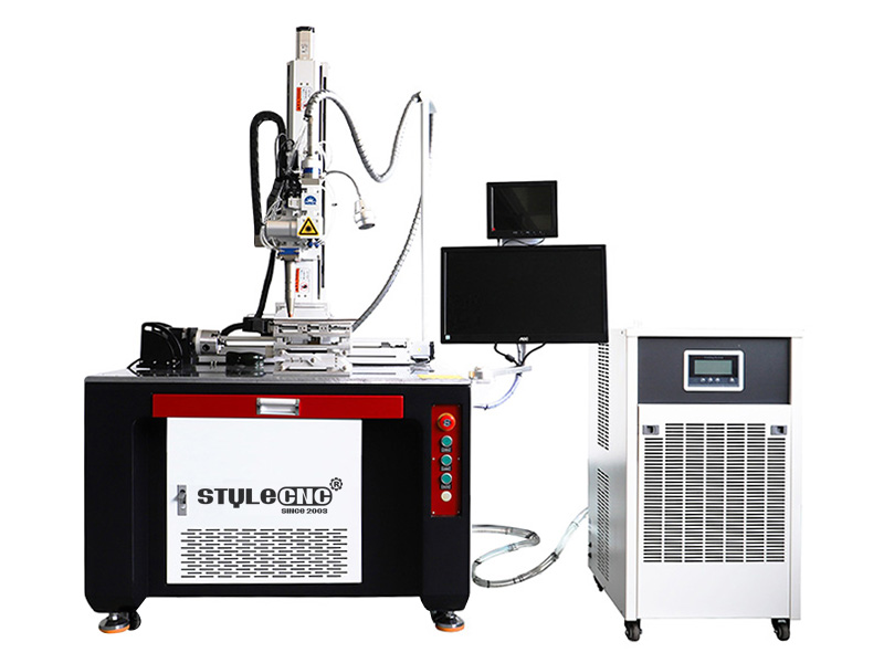Automatic CNC Laser Welding Machine with Fiber Laser Source