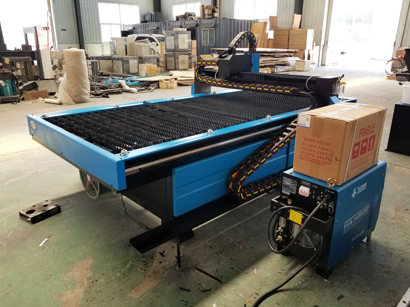 CNC plasma cutting machine sawtooth working table