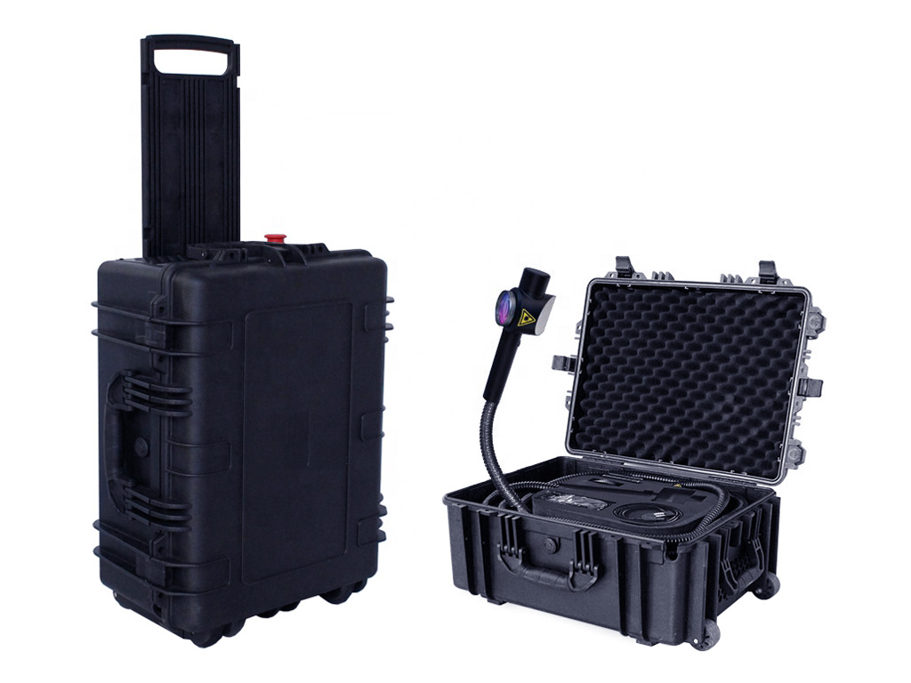 Top Rated 100W Portable Pulsed Laser Rust Cleaning Machine