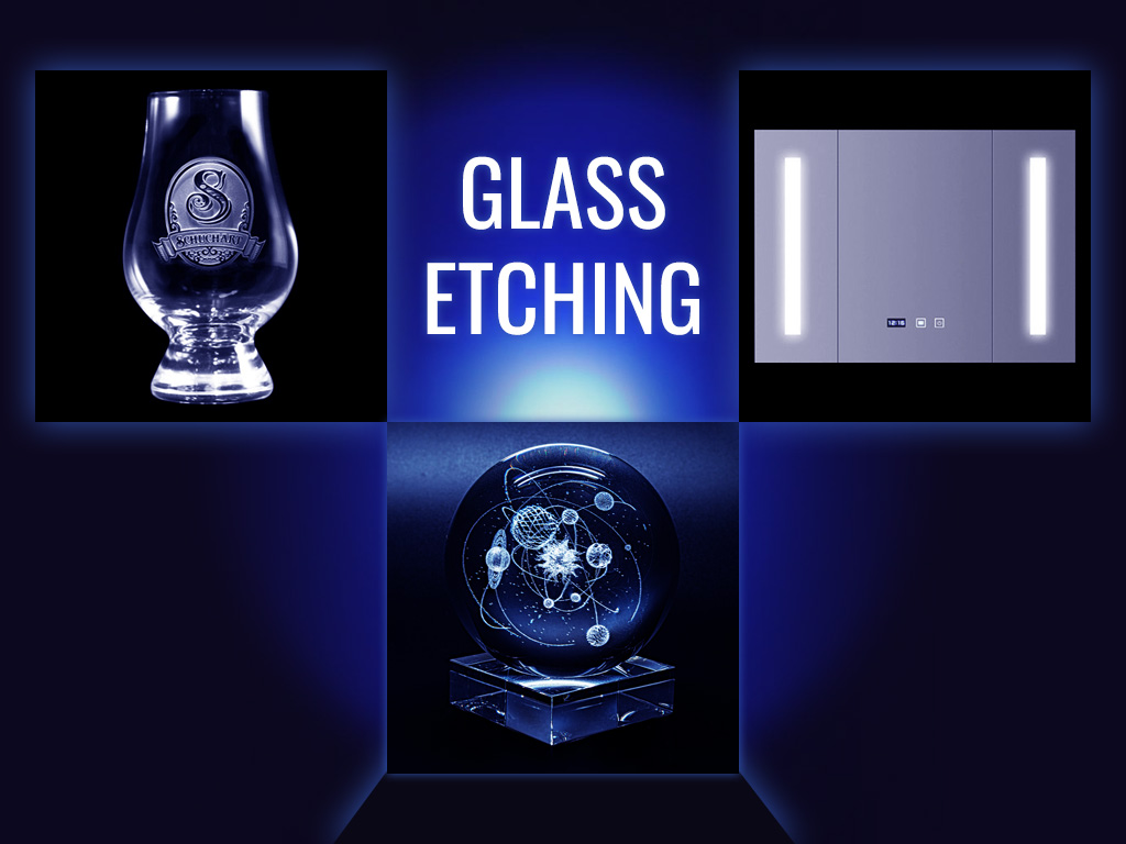 Laser Etching and Engraving Glass: Best Machine, Steps and Ideas