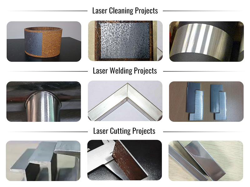 3-In-1 Handheld Laser Welding, Cleaning, Cutting Machine Projects 3-In-1 Handheld Laser Welding, Cleaning, Cutting Machine Projects