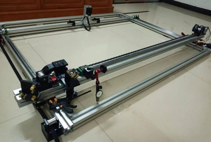 Thread The Timing Belts On Both Sides Thread The Timing Belts On Both Sides