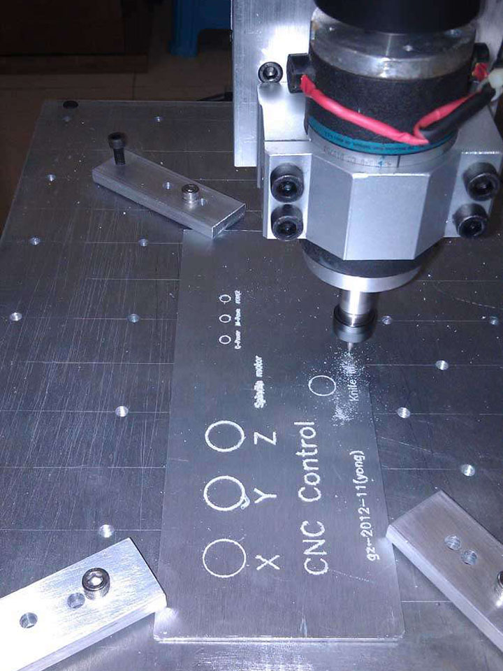 Control Panel Milling Control Panel Milling