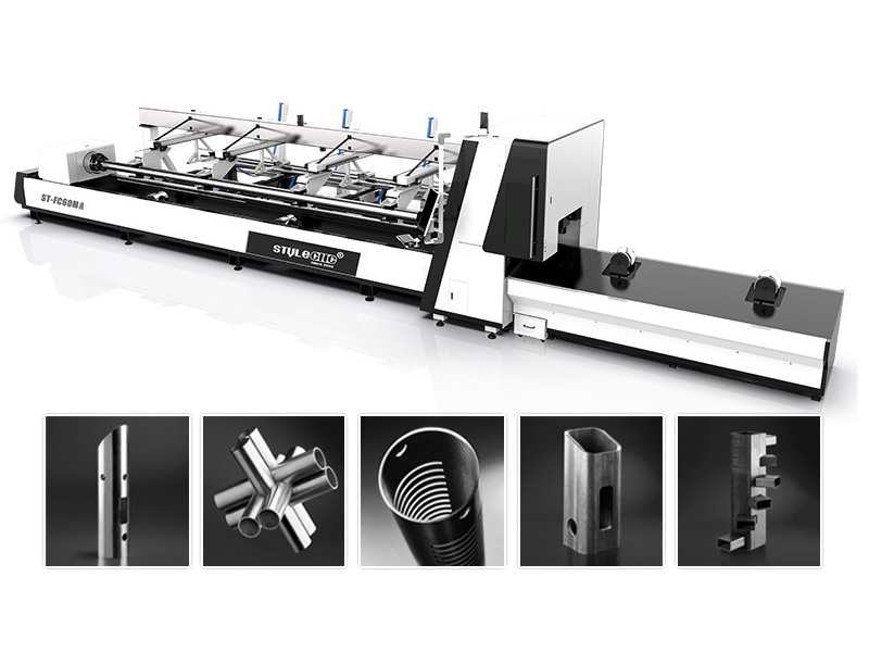 CNC Laser Metal Tube Cutter with Automatic Loading and Unloading System