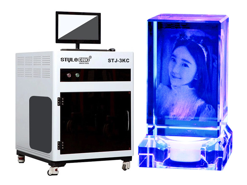 3D Subsurface Laser Engraved Crystal Project