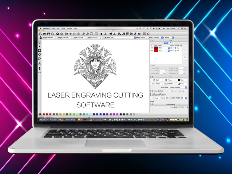 qiilu laser engraver software download