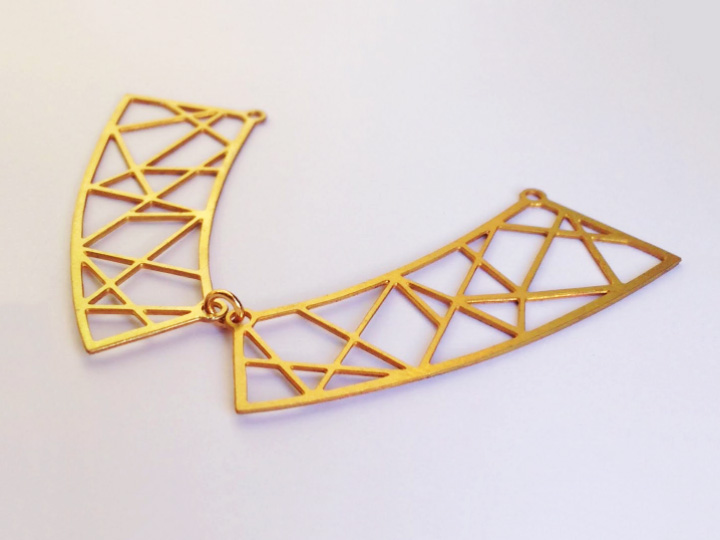 Fiber Laser Cut Gold Jewelry Projects