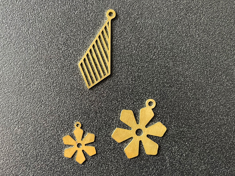 Fiber Laser Cut Copper Jewelry Projects
