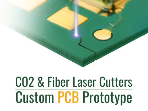 Using CO2 & Fiber Laser Cutters for Custom PCB Prototype