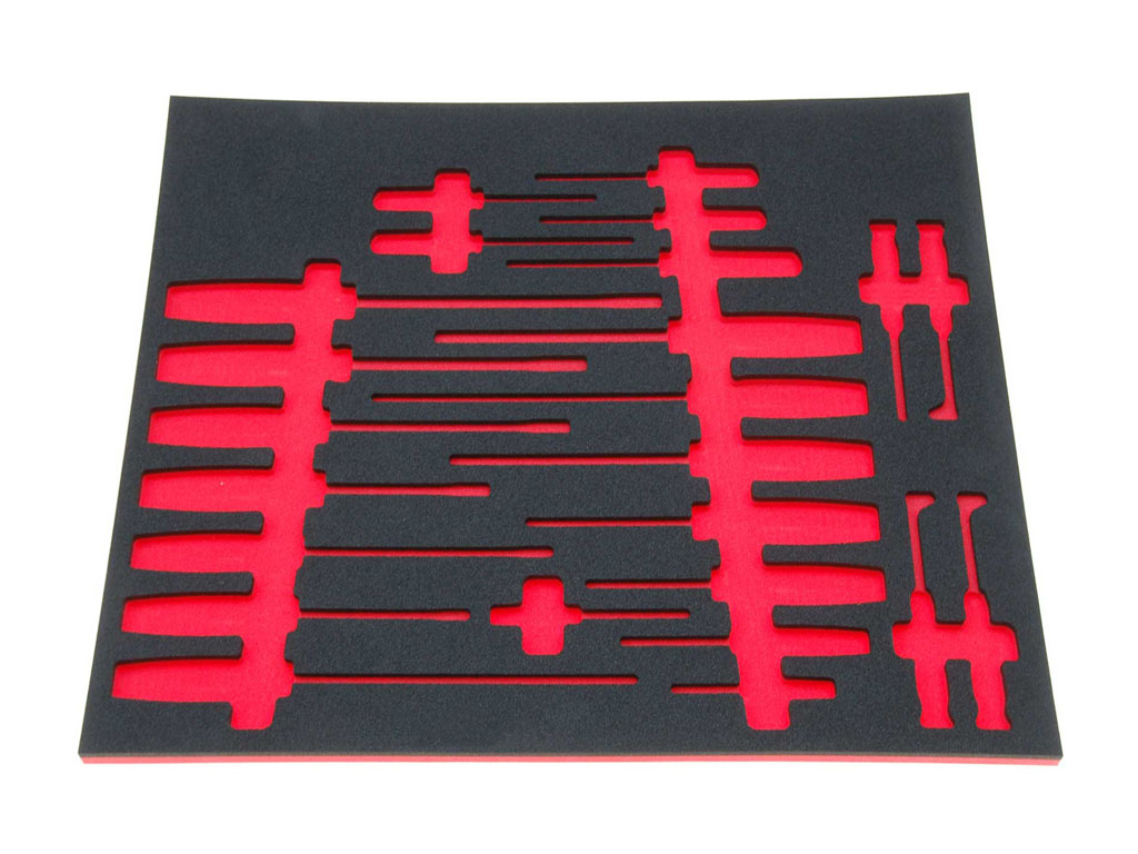 Laser Cut EVA Foam Tool Organizer Laser Cut EVA Foam Tool Organizer