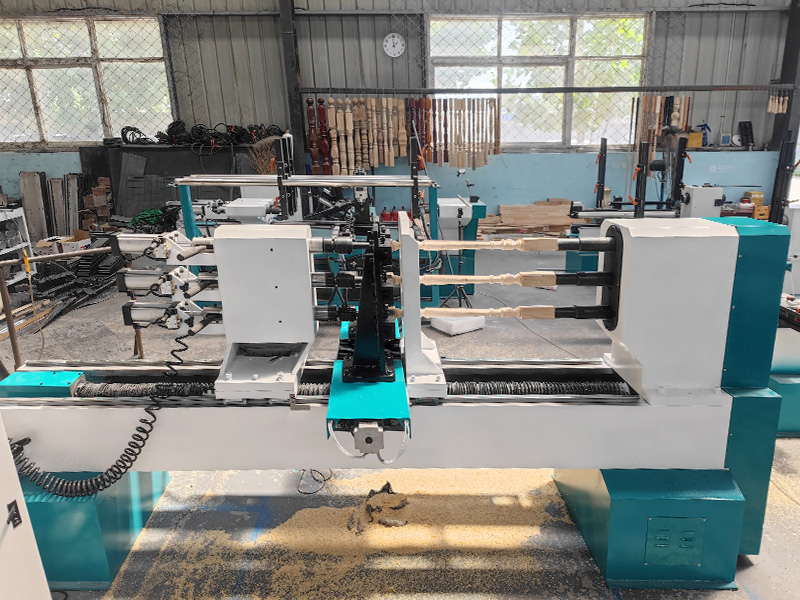 Automatic CNC Copy Lathe Machine for Wood Turning Automatic CNC Copy Lathe Machine for Wood Turning