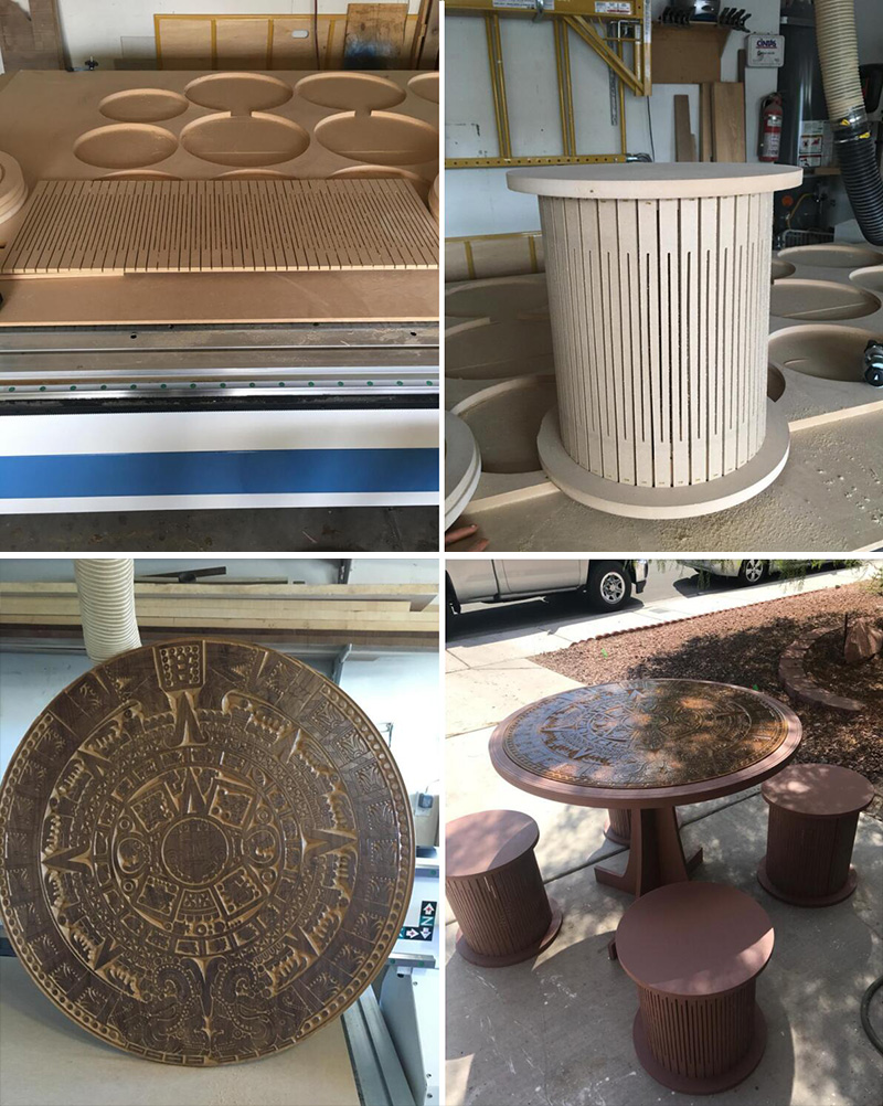 wood table wood table