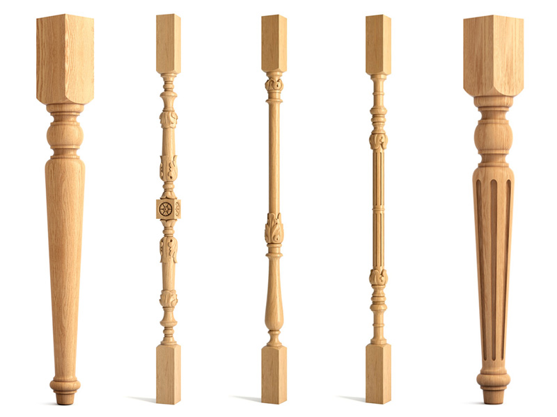 工業(yè)數(shù)控木工車床，用于加工桌腿和樓梯欄桿