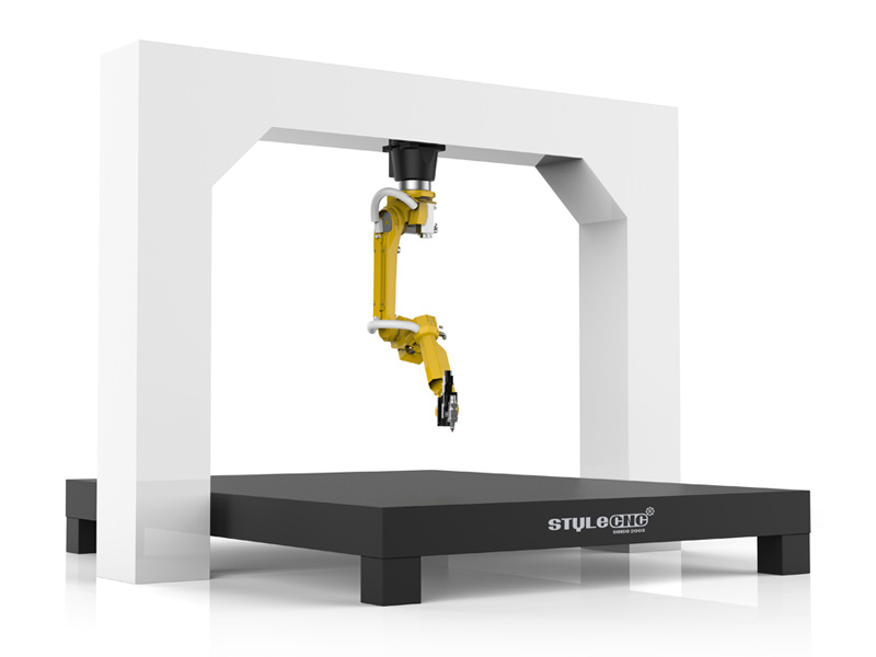 3D Fiber Laser Cutting Robot for Metal Fabrication