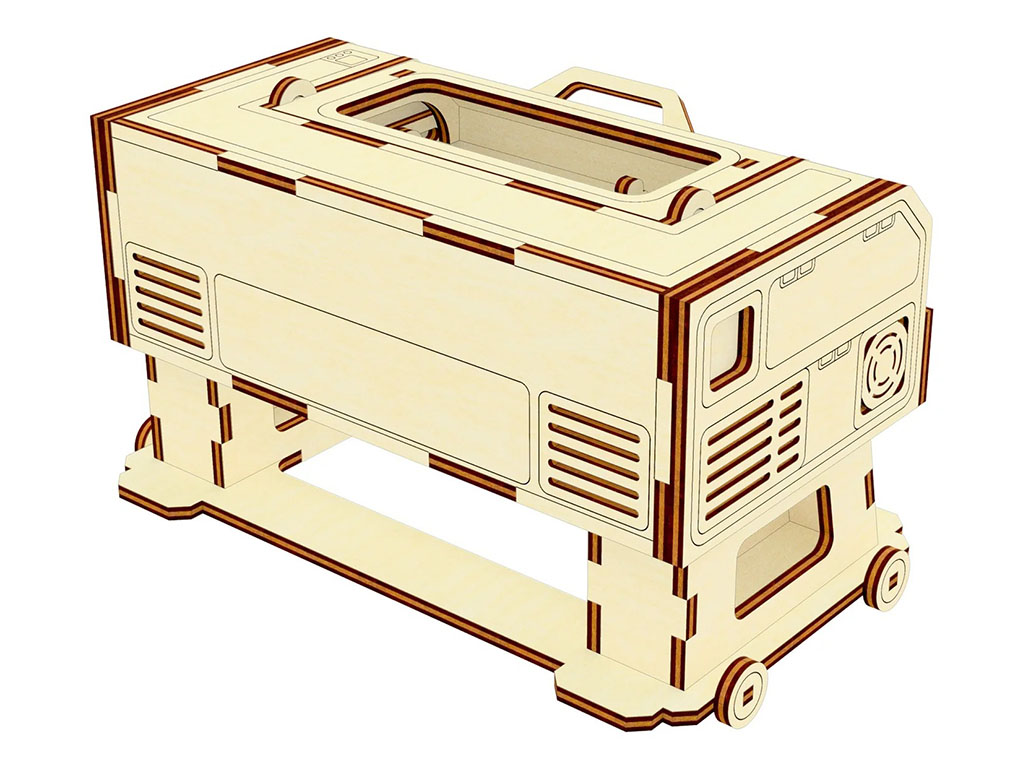 CO2 激光切割3D激光切割拼圖
