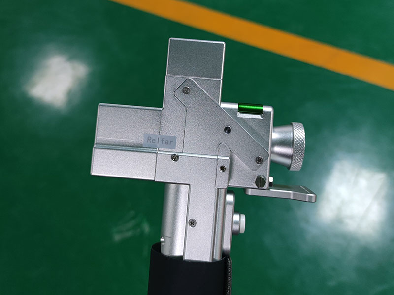 Dual axis laser cleaning gun Dual axis laser cleaning gun