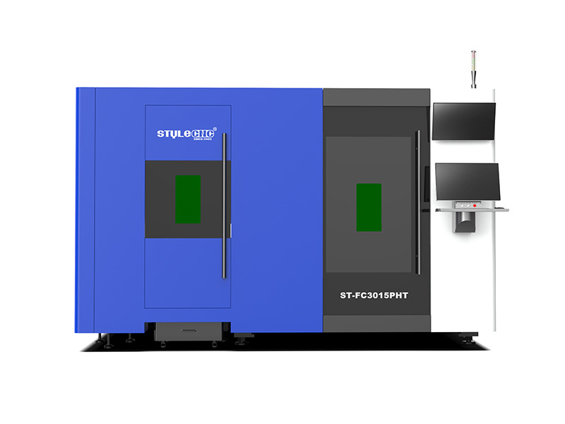 5x10光纖激光金屬切割機(jī)，帶全封閉式保護(hù)殼