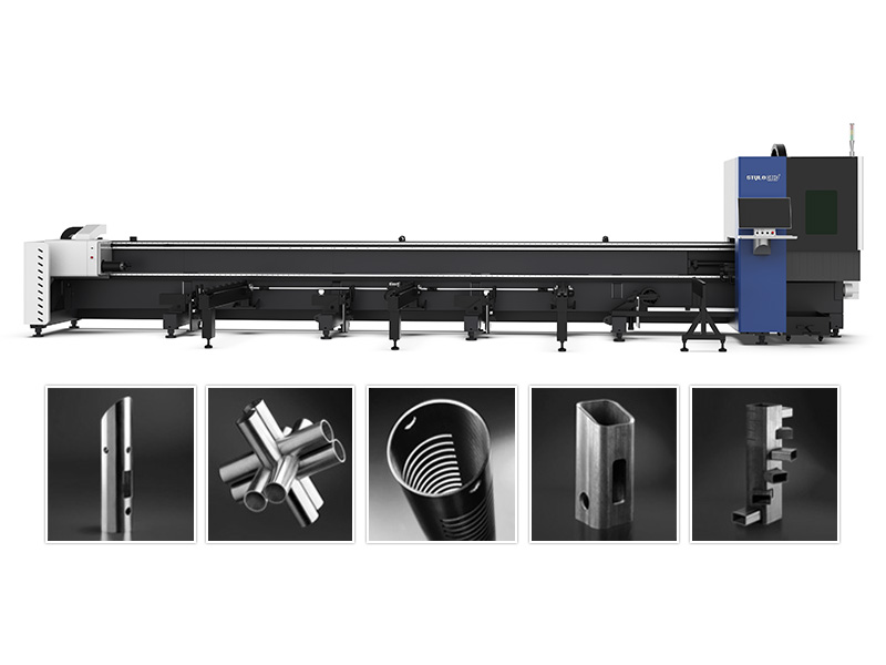 CNC Laser Metal Tube Cutting Machine with Semi-Automatic Feeder for Sale