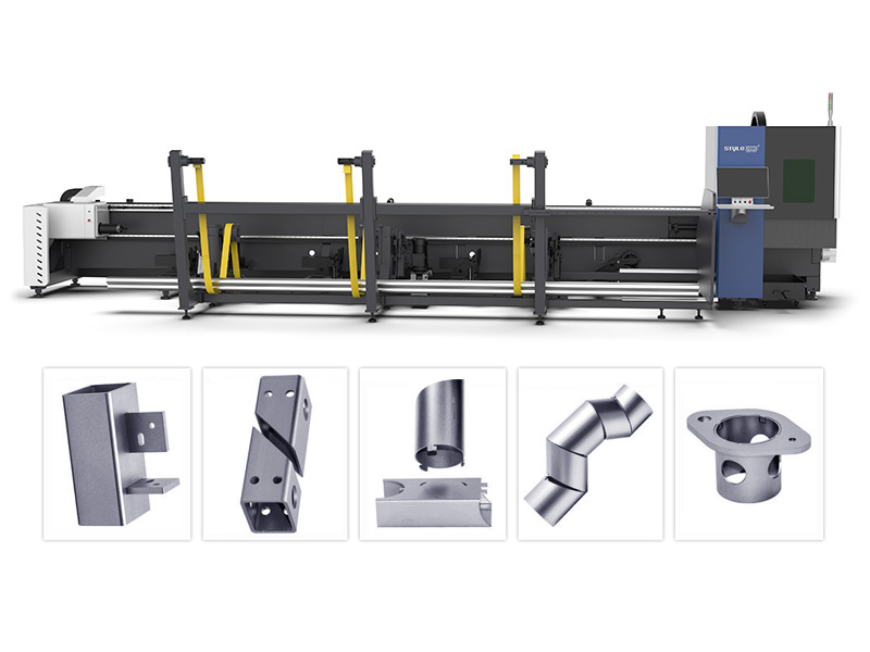 CNC Laser Metal Tube Cutting Machine with Full-Automatic Feeder for Sale