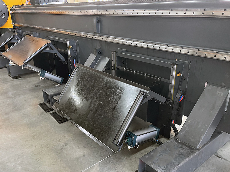Automatic flip blanking units Automatic flip blanking units