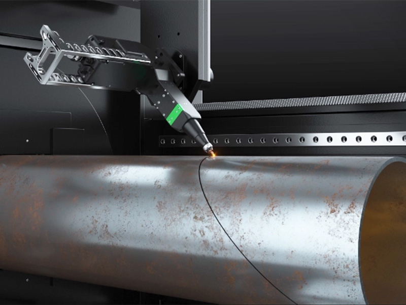 Beveling tube laser cutting head Beveling tube laser cutting head