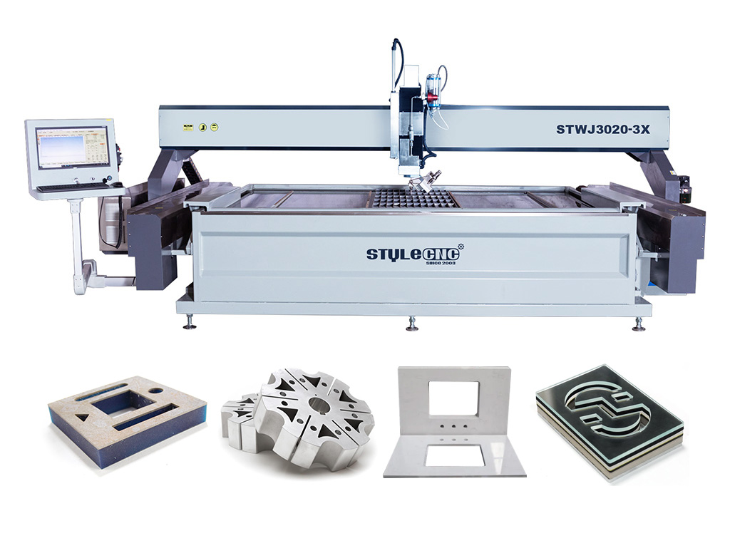 Industrial CNC Water Jet Cutter