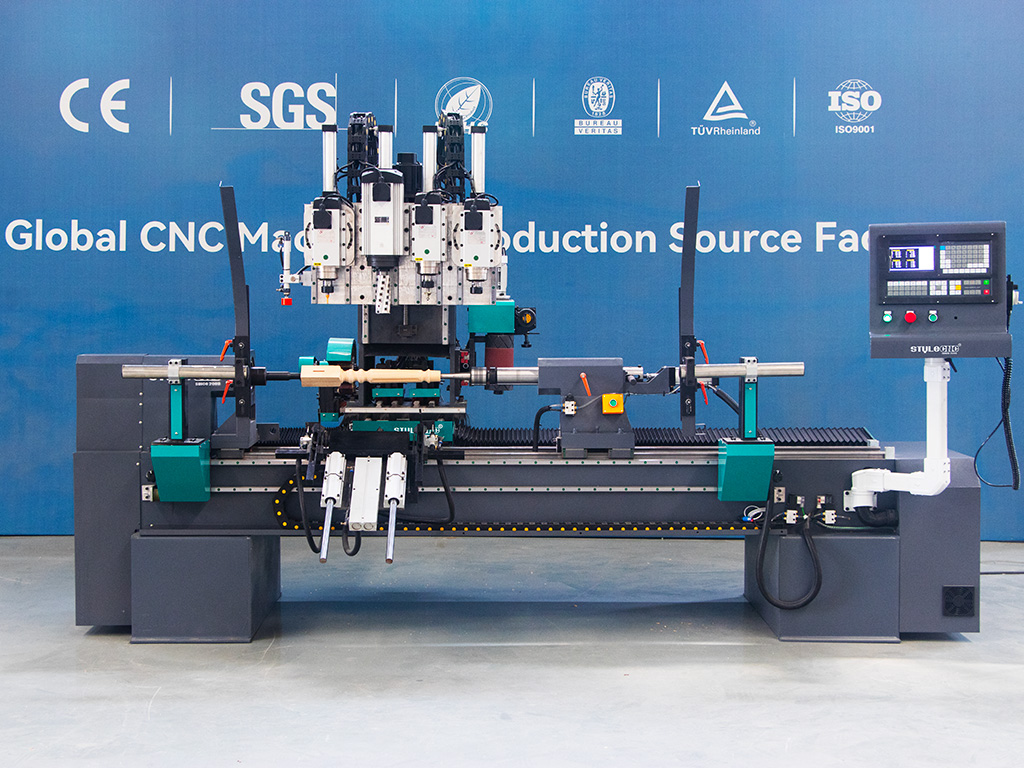 All-In-One CNC Lathe Machine for Wood Turning & Milling All-In-One CNC Lathe Machine for Wood Turning & Milling
