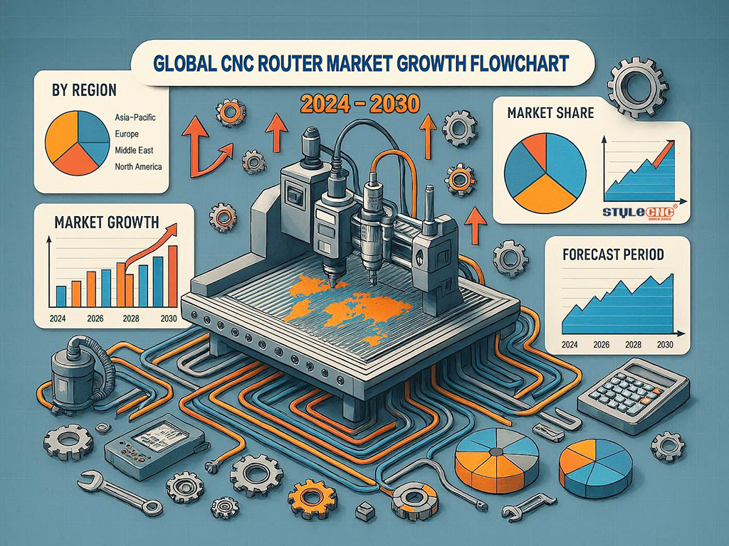 CNC Router Market: $17.37B (2025) to $25.62B (2030) Forecast CNC Router Market: $17.37B (2025) to $25.62B (2030) Forecast