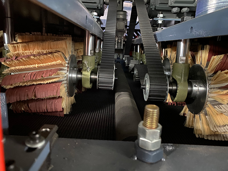 Rouleau spiralé vertical