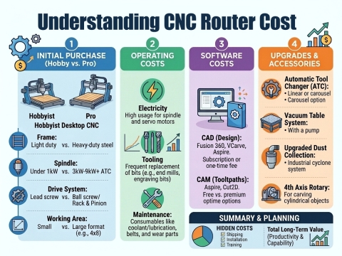 How Much Do CNC Routers Cost? - Buying Guide