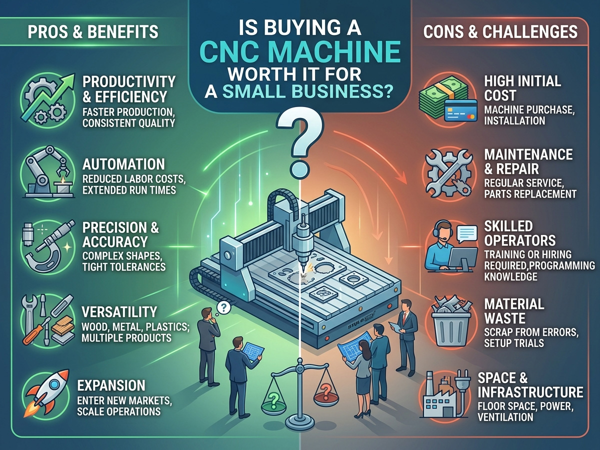 Is Investing in CNC Machines Beneficial for Small Businesses? Is Investing in CNC Machines Beneficial for Small Businesses?
