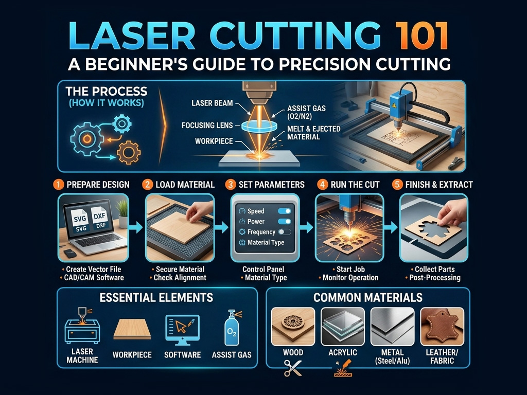 Allt sem þú þarft að vita um leysiskurð