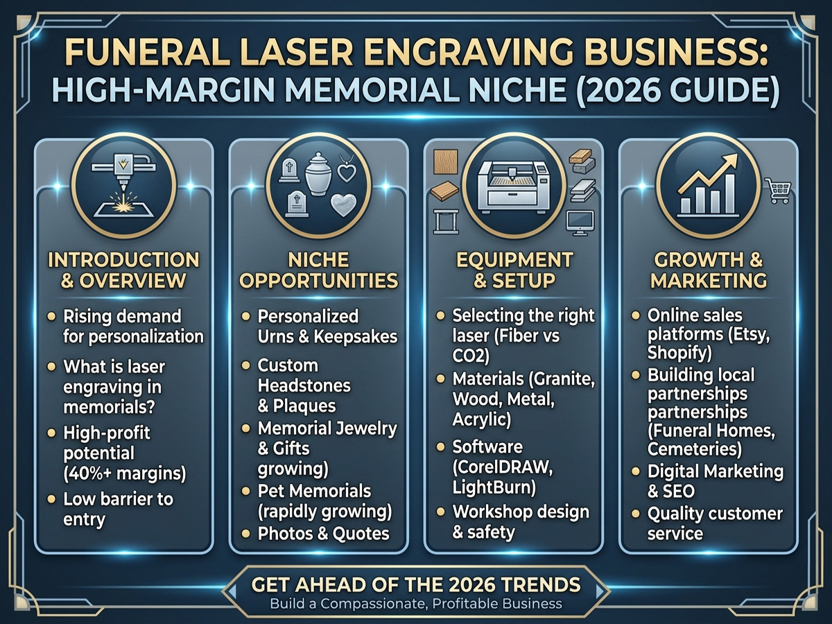 Funeral Laser Engraving Business: High-Margin Memorial Niche (2026 Guide)