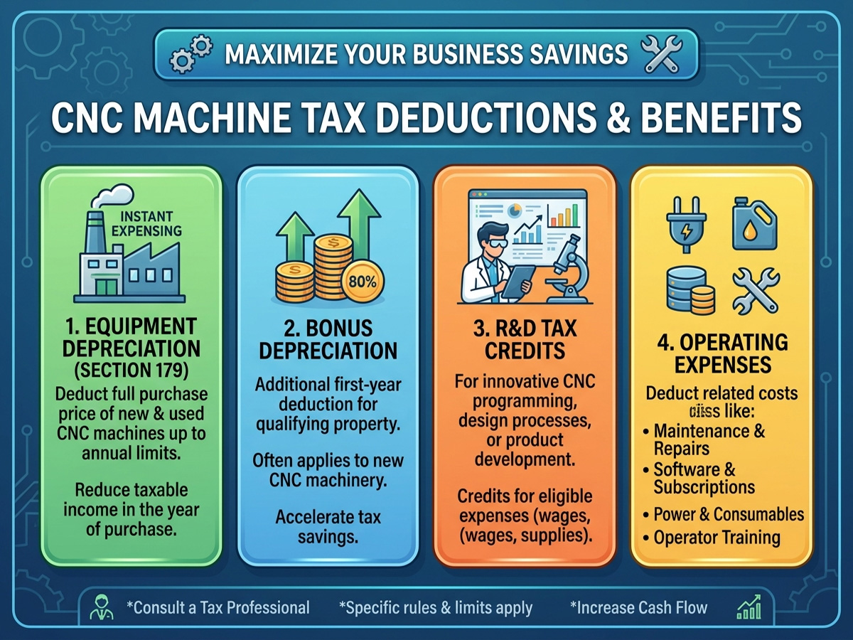 CNC Machine Tax Deductions