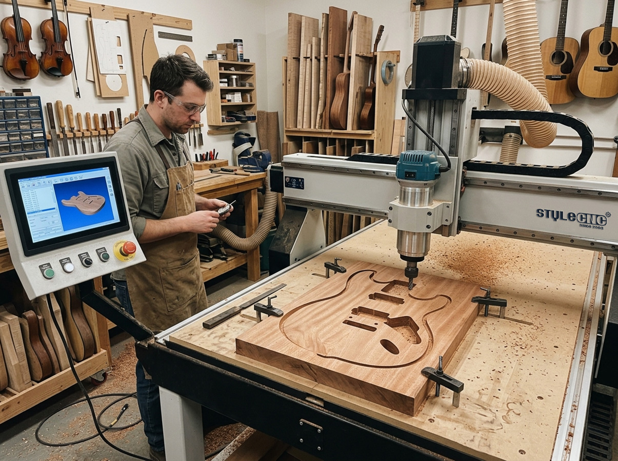 CNC Router for Guitar and Musical Instrument Making: A Business Opportunity CNC Router for Guitar and Musical Instrument Making: A Business Opportunity