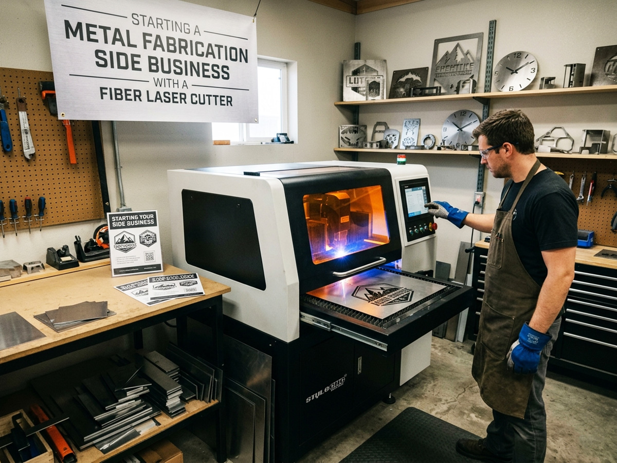Start a Metal Fabrication Business with a Fiber Laser Cutter