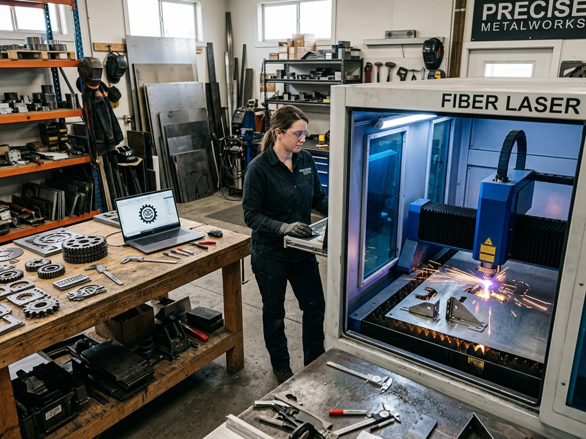 Starting a Metal Fabrication Side Business with a Fiber Laser Cutter