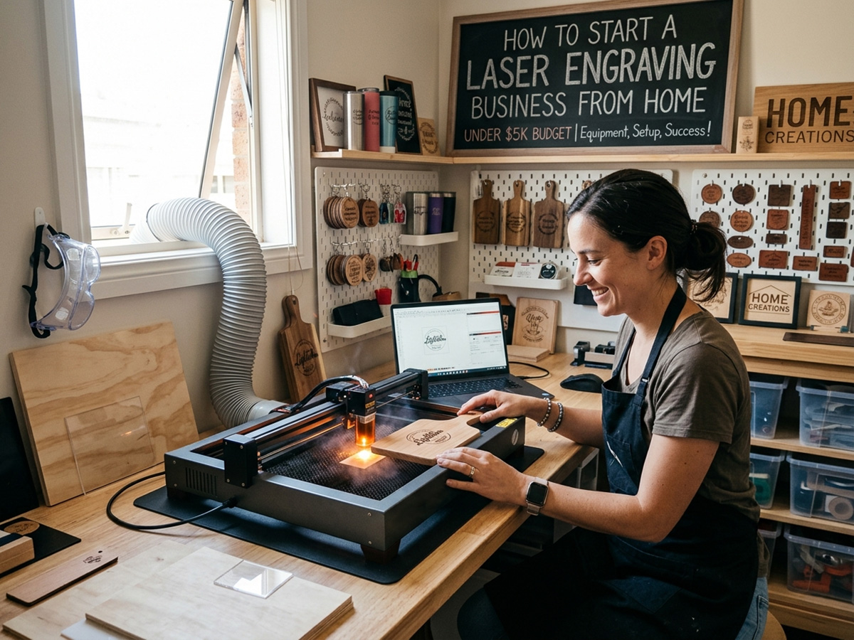 How to Start a Home-Based Laser Engraving Business with Under $5, 000