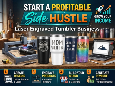 Laser Engraved Tumbler Business: Start a Profitable Side Hustle Laser Engraved Tumbler Business: Start a Profitable Side Hustle