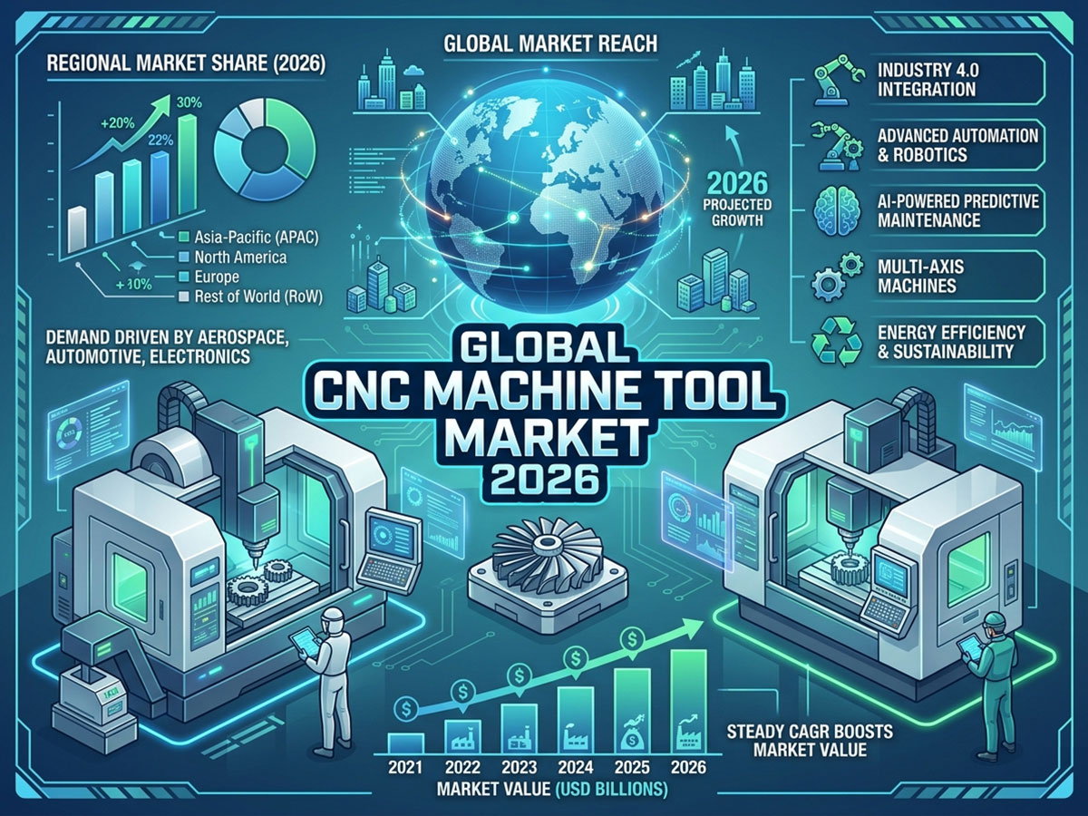 世界のCNCマシン市場 世界のCNCマシン市場